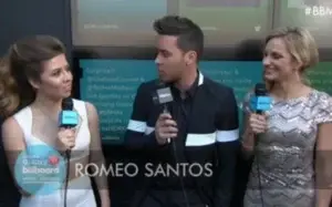 Confunden a Prince Royce con Romeo Santos en los Billboard Music Awards