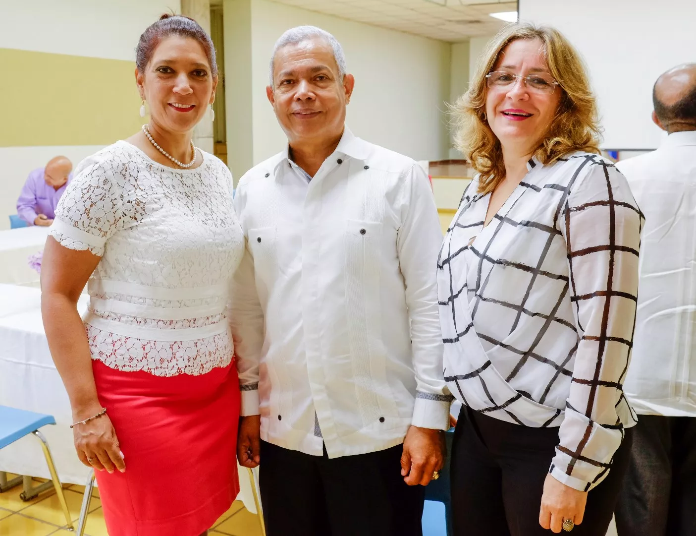Ailin Lockward, José Feliz y Andrea Paz