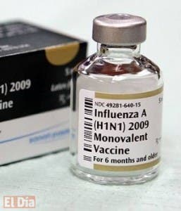 El país recibirá vacunas contra influenza H1N1