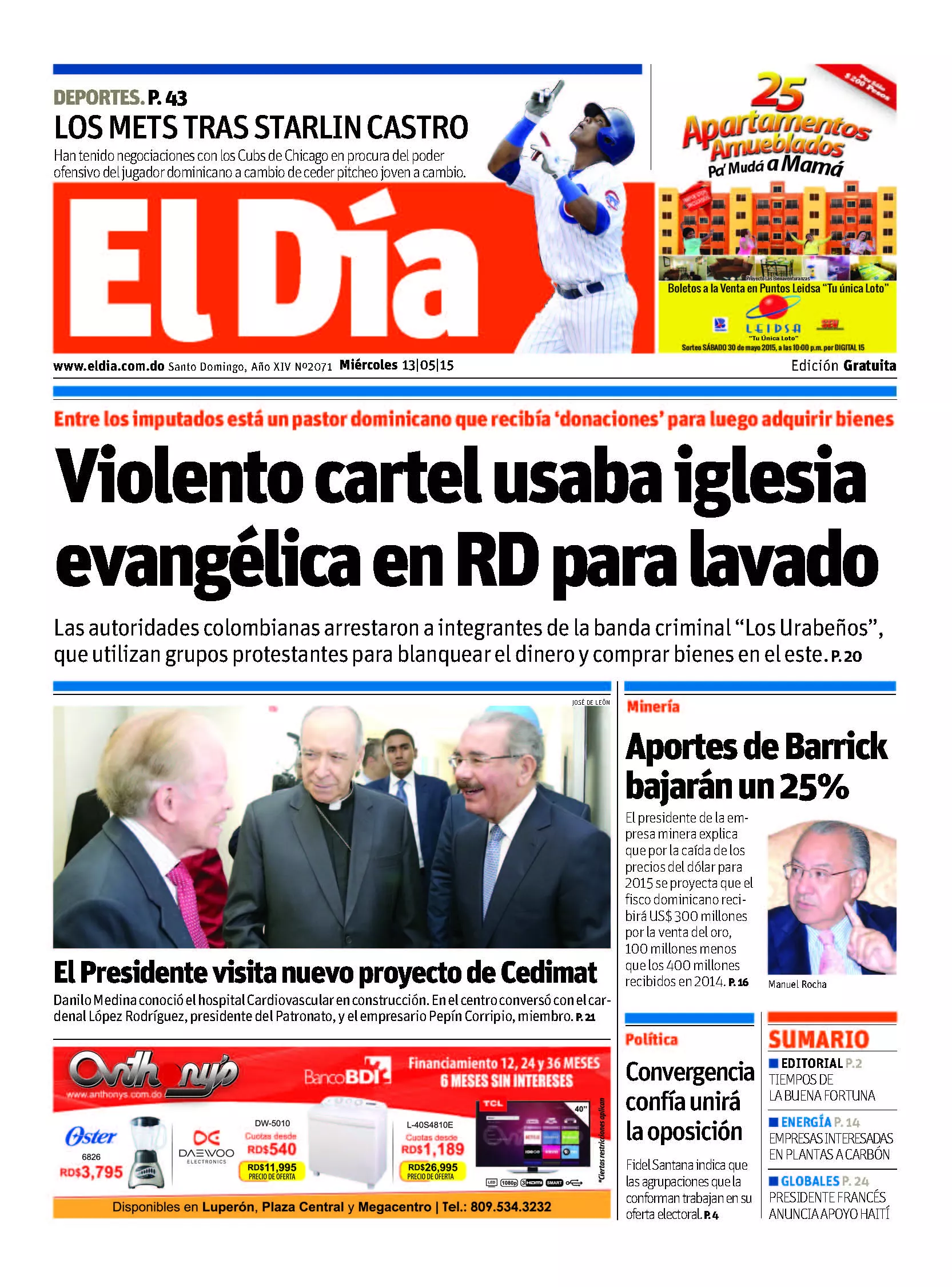 Portada impresa