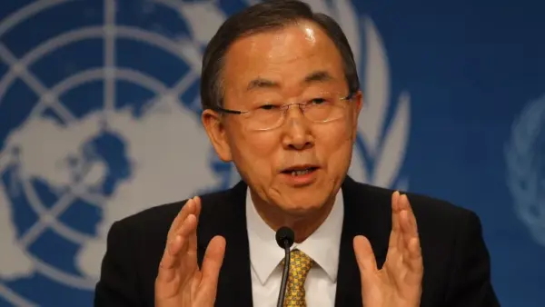 Ban Ki-moon, Secretario General de las Naciones Unidas.