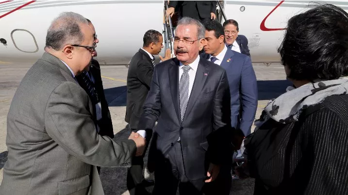 Presidente Danilo Medina llega a Guatemala para cumbre centroamericana