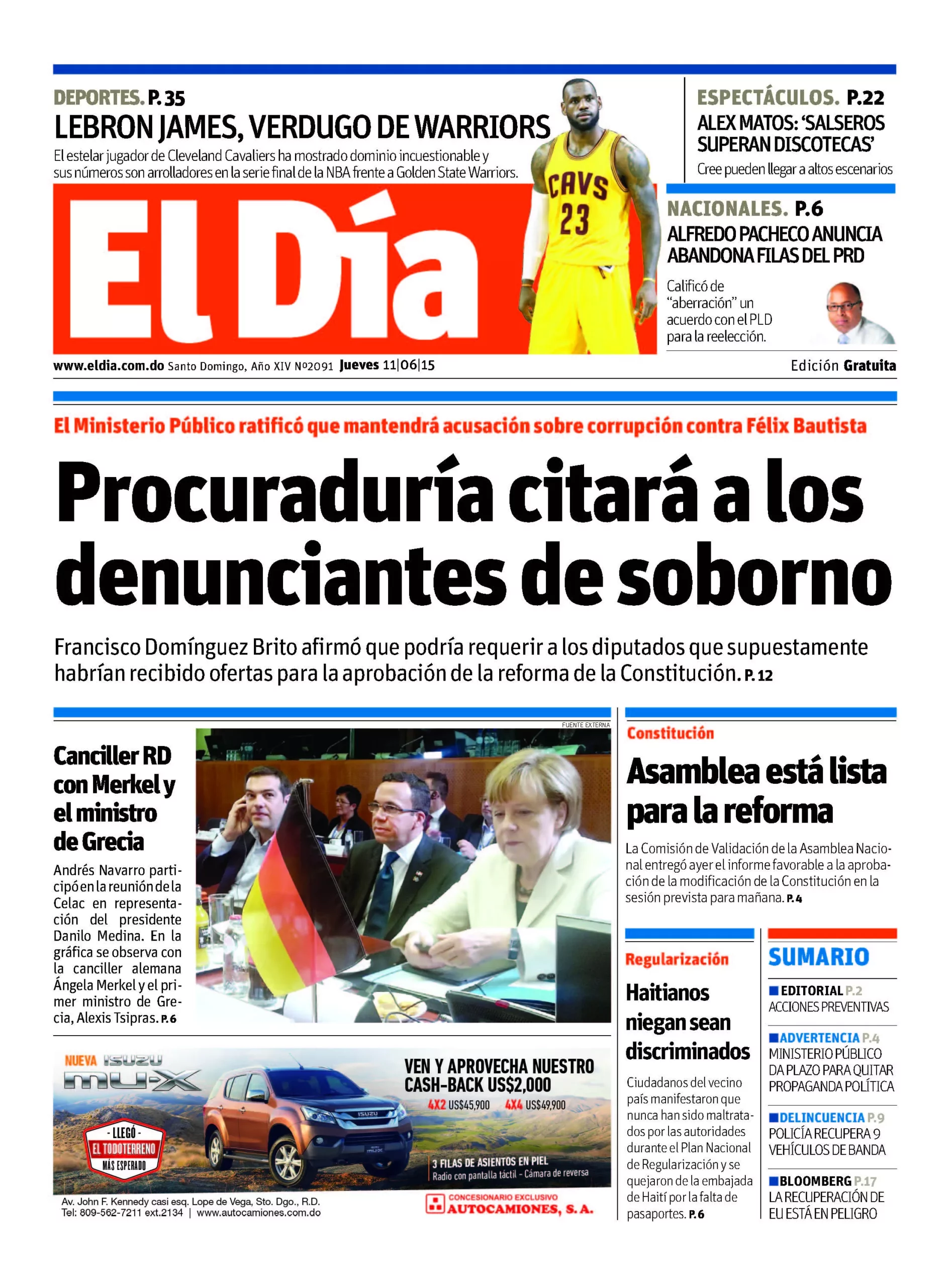 Portada impresa