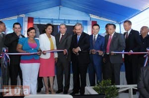 Danilo Medina inaugura dos escuelas y una estancia en San Francisco de Macorís