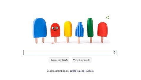 ¡Llegó el verano! y Google le da la bienvenida con un doodle ‘helado’