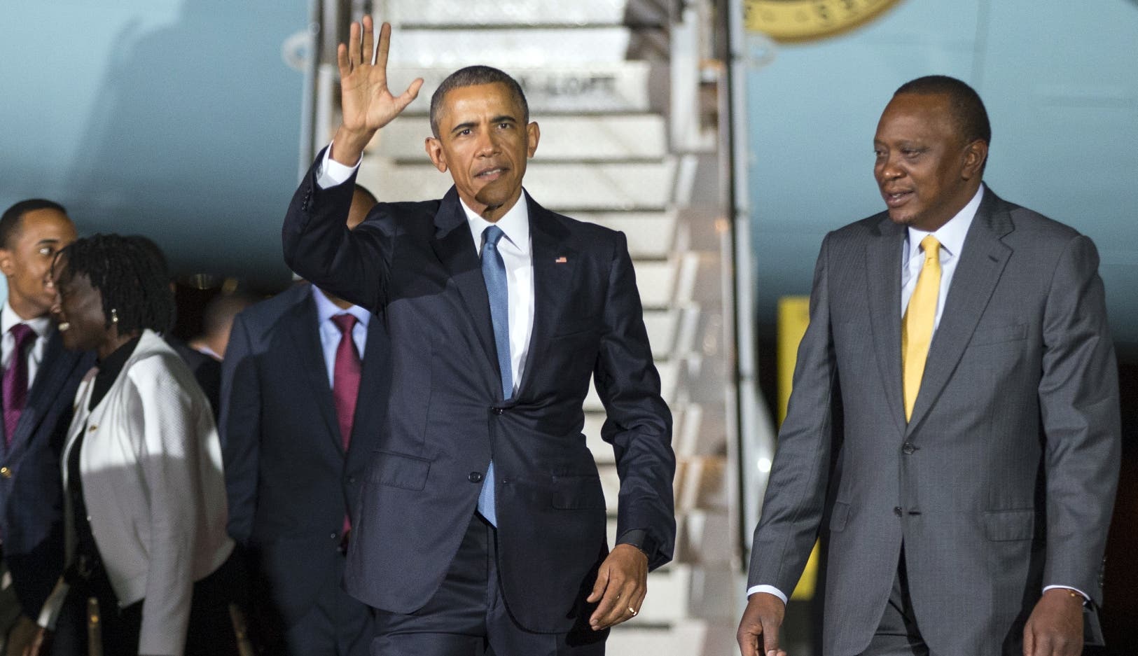 Obama llega a Kenia, el país de su padre