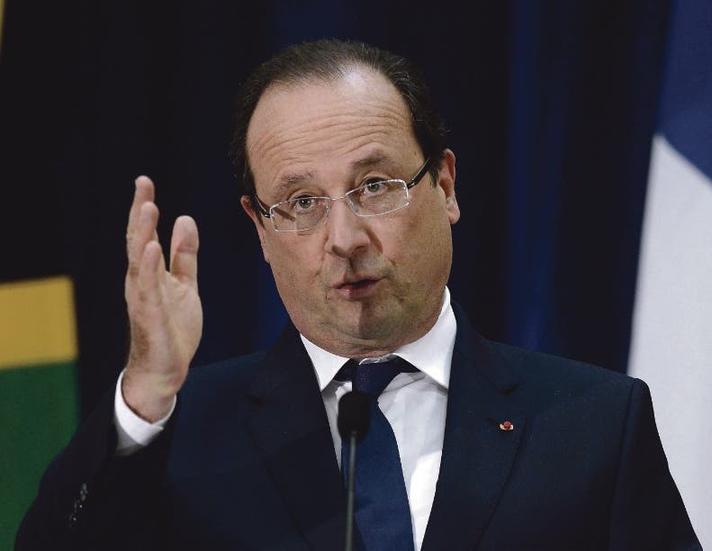 Hollande dice que las amenazas terroristas no podrán con Francia