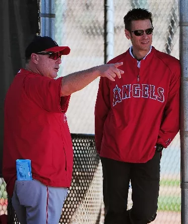 MLB: Los Angeles Angels-Pitchers and Catchers Workout