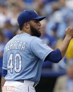 Relevista dominicano  Kelvin Herrera orgulloso de su labor con Kansas City