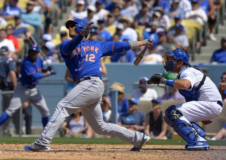 Juan Lagares, A.J. Ellis