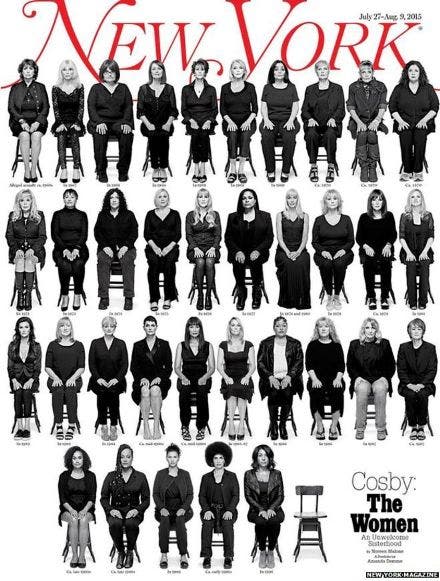 Al menos 35  mujeres  acusan a Bill Cosby de abuso sexual
