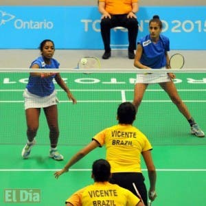 Panam 2015: Saturria y Polanco caen en dobles femenino de bádminton