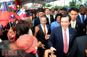 Presidente de Taiwán visita centro comunal en San Luis, Santo Domingo Este