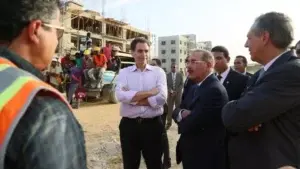 Presidente Medina supervisa trabajos de La Nueva Barquita