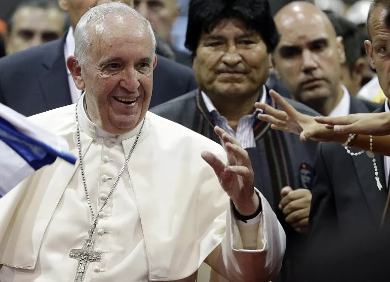 Pope Francis, Evo Morales