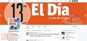 Twitter otorga verificación a la cuenta del periódico El Día