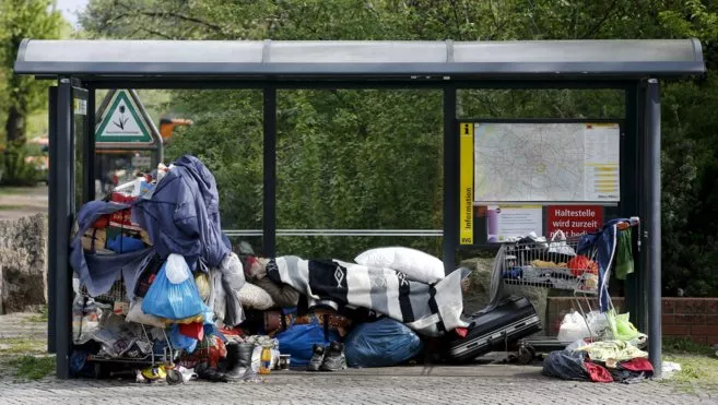 Mendigo en Alemania