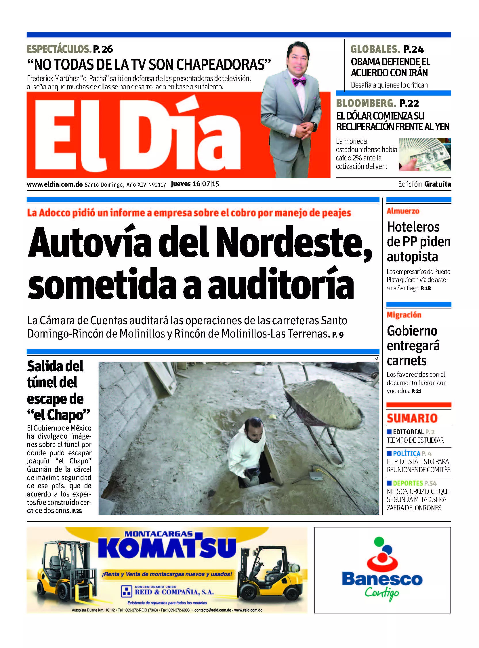 Portada impresa