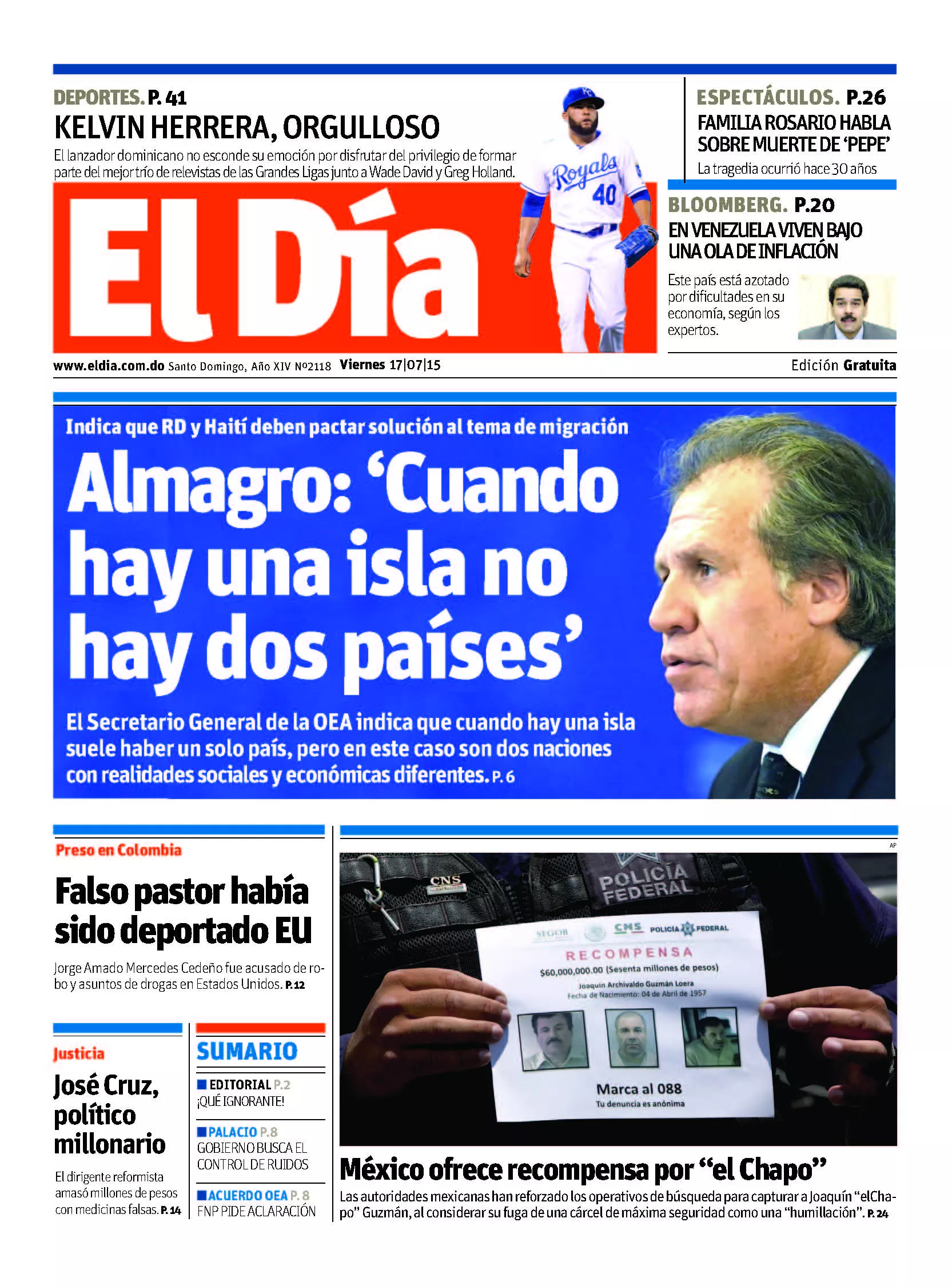 Portada impresa