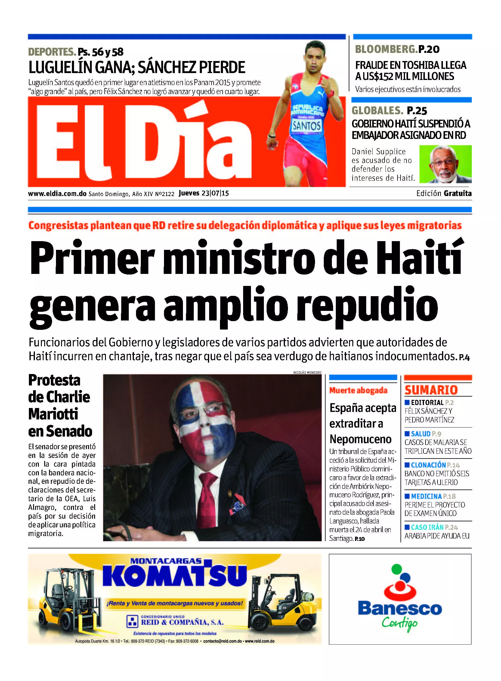 Portada impresa