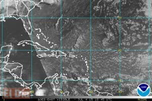 Meteorología pronostica chubascos aislados este fin de semana