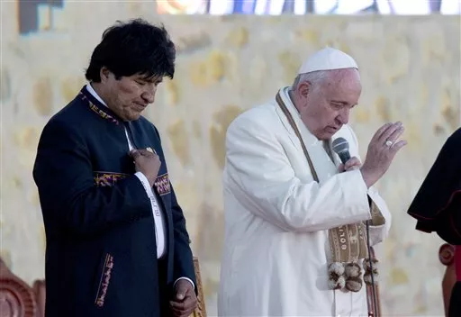 Pope Francis, Evo Morales