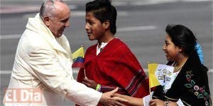 Papa Francisco en Ecuador: “Les doy mi bendición y no voy a cobrar nada”