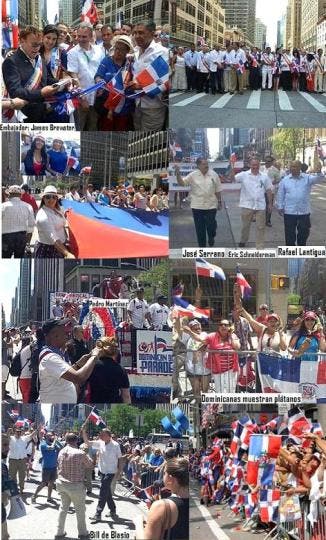 Desfile dominicano en NY brillante este año, pero con menos asistencia