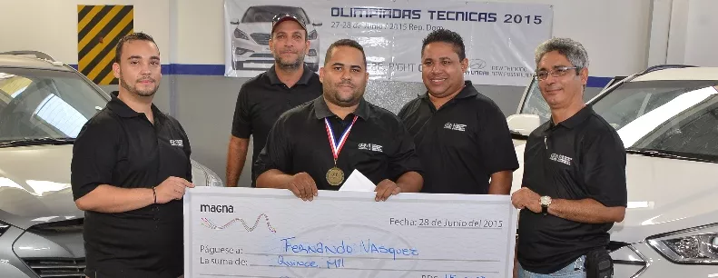 Magna, con “Olimpiada Técnica Hyundai 2015”