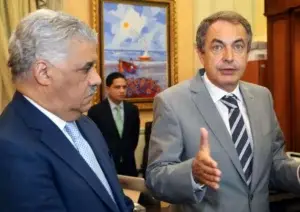 José Luis Zapatero y Danilo Medina hablan reforma Policía