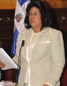 Cristina Lizardo cree tratado extradición con EEUU debe ser revisado