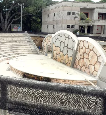 El parque anfiteatro Iberoamericano/foto Jose de Leon El parque anfiteatro Iberoamericano/foto Jose de Leon