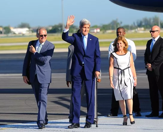 Secretario de EE.UU llega a Cuba para ceremonia oficial en embajada