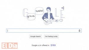 ¡Gracias totales!, doodle de Google en honor a Gustavo Cerati