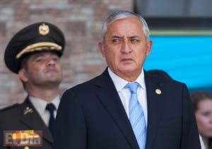 Jueces declaran culpable a expresidente de Guatemala por defraudación