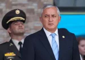 Jueces declaran culpable a expresidente de Guatemala por defraudación