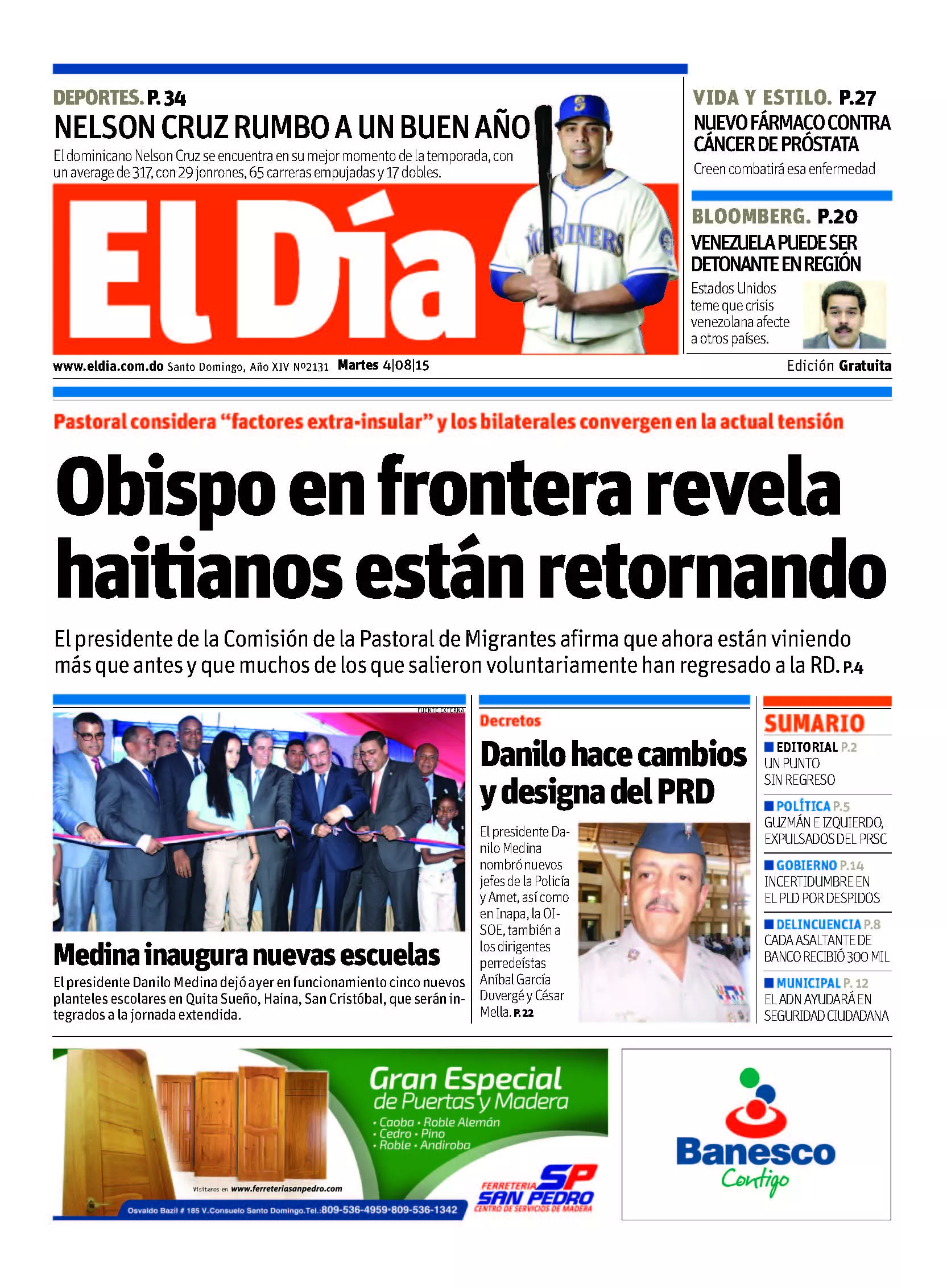 Portada impresa