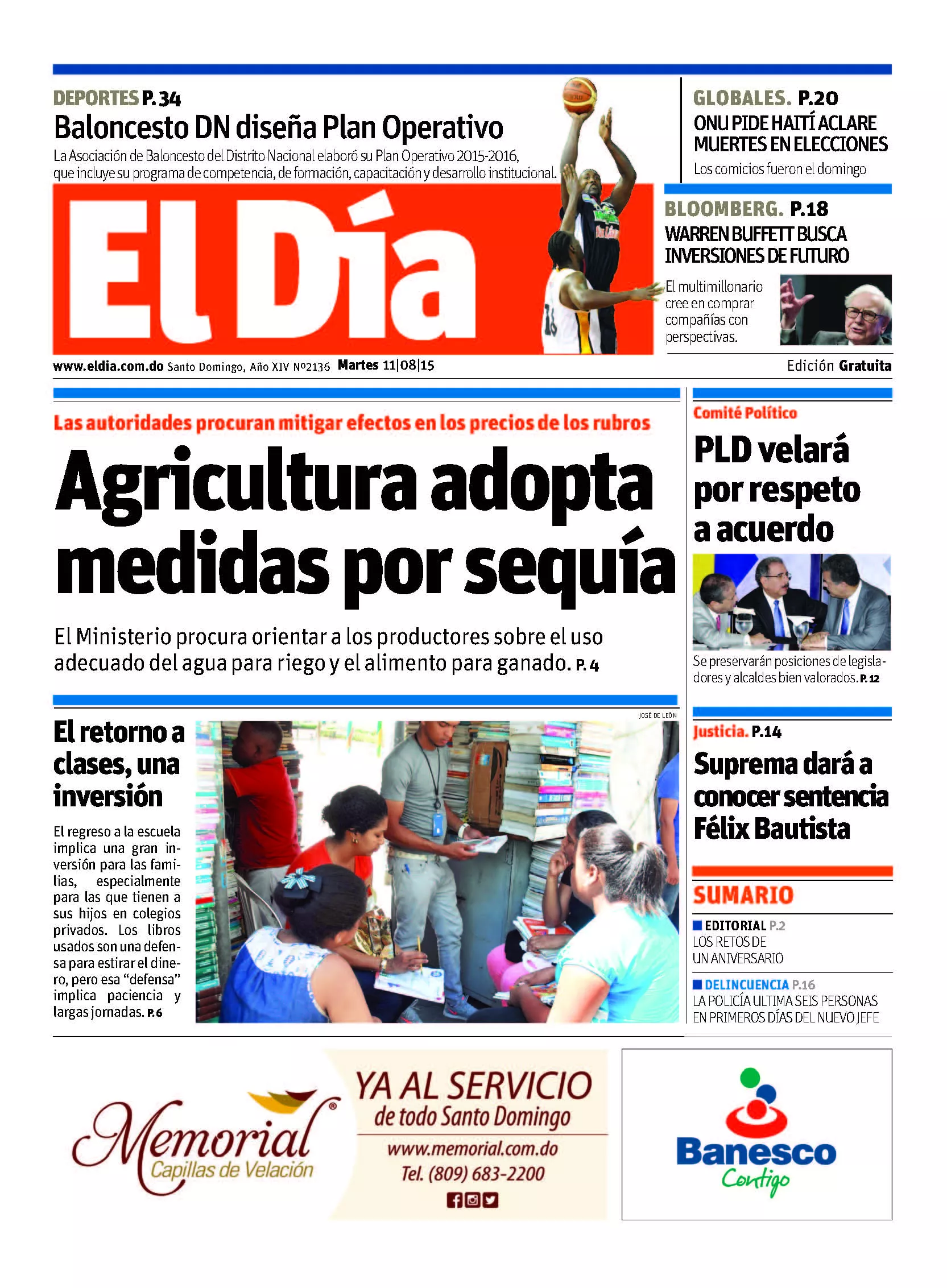 Portada impresa
