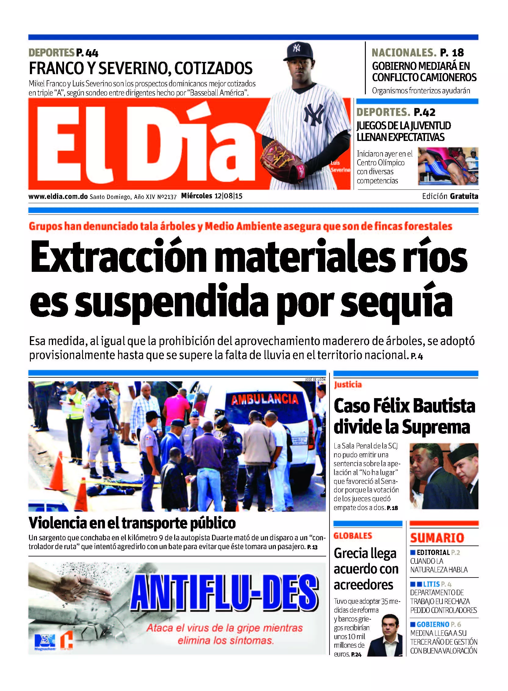 Portada impresa