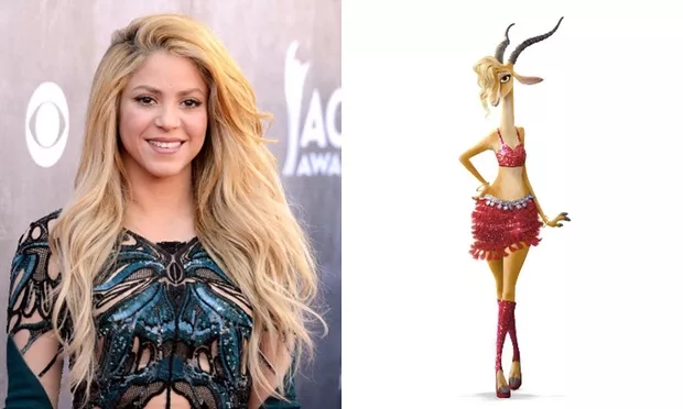 Shakira será la voz de un personaje de la película animada “Zootopia”