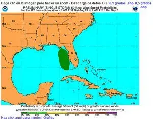 Sur de Florida bajo alerta de posibles inundaciones por remanente de Erika