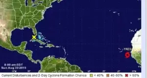 Tormenta tropical Fred se convierte en huracán al sur islas Cabo Verde