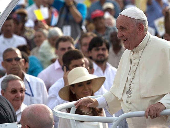 El Papa Francisco se reúne con Fidel Castro en su visita a Cuba