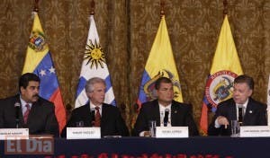 Presidentes ponen fin a crisis fronteriza