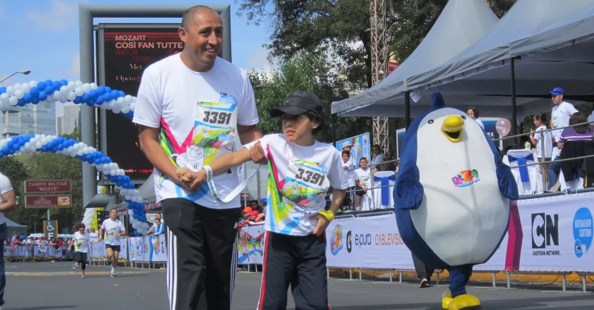 Carrera infantil a favor de una buena causa