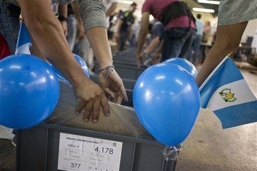 Ira, asco por corrupción marcan elecciones en Guatemala