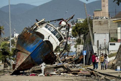 Pequeño tsunami en la costa oriental de Japón tras sismo en Chile