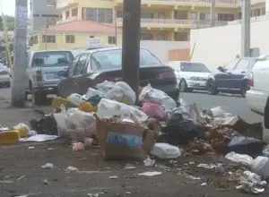 Barrios de la Capital sumergidos en la basura