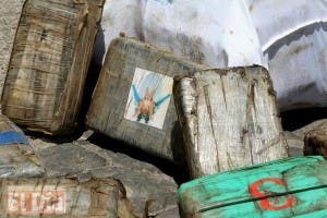 Incautan 211 kilos de cocaína en buque de bandera española en puerto peruano