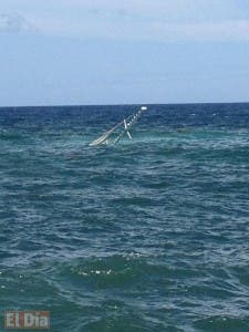 Velero se hundió esta tarde en las costas de Samaná